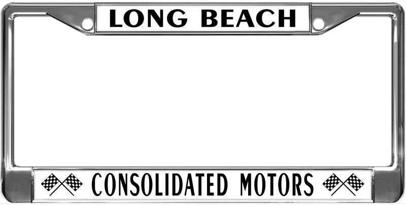 Long Beach - Custom License Plate Frame